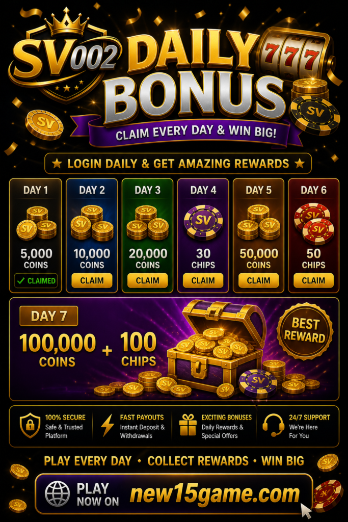 SV002 Game big win page for Pakistani mobile users showing jackpot rewards, winning bonuses, and online gaming success screen
