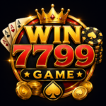 Win7799 Game APK download feature image with mobile gaming app, casino-style interface, winning rewards, JazzCash and EasyPaisa support, and Pakistani user-friendly design.
