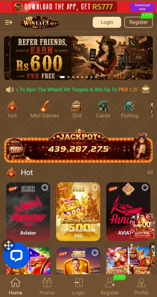 Win1313.Bet Game