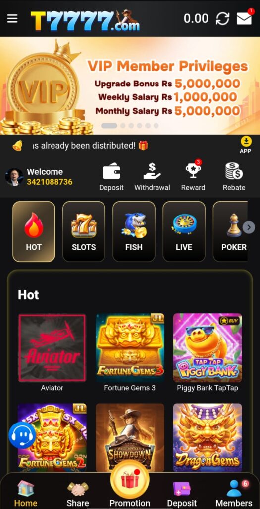 T7777 game