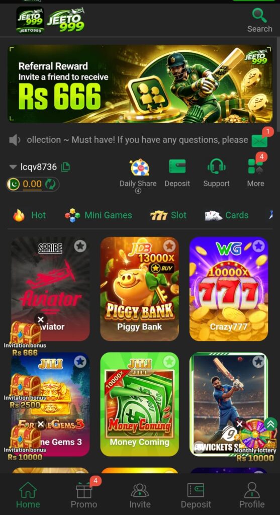 Jeeto999 game