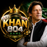 Khan804 Game logo featuring a stylish gaming emblem with gold and green design.