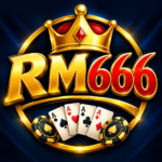 RM666 Game logo featuring a bold gold and red gaming design for Android users.
